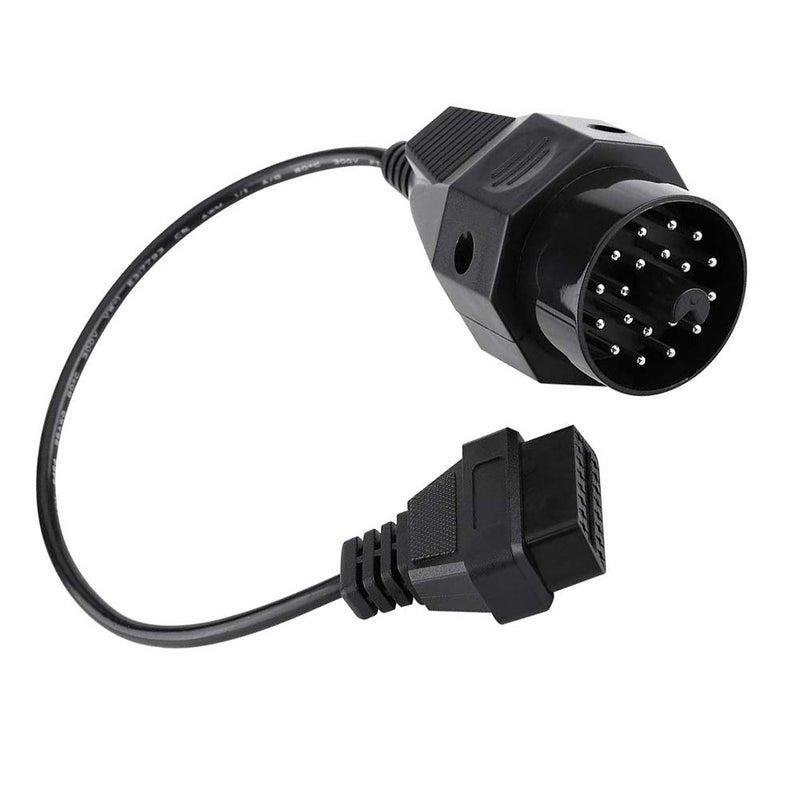 BTBcoin 20 Pin to 16 Pin OBD2 Adapter 20 Pin Connector Cable for BMW E36 E38 E39 E46 E53 X 5 Z3 - Image 1